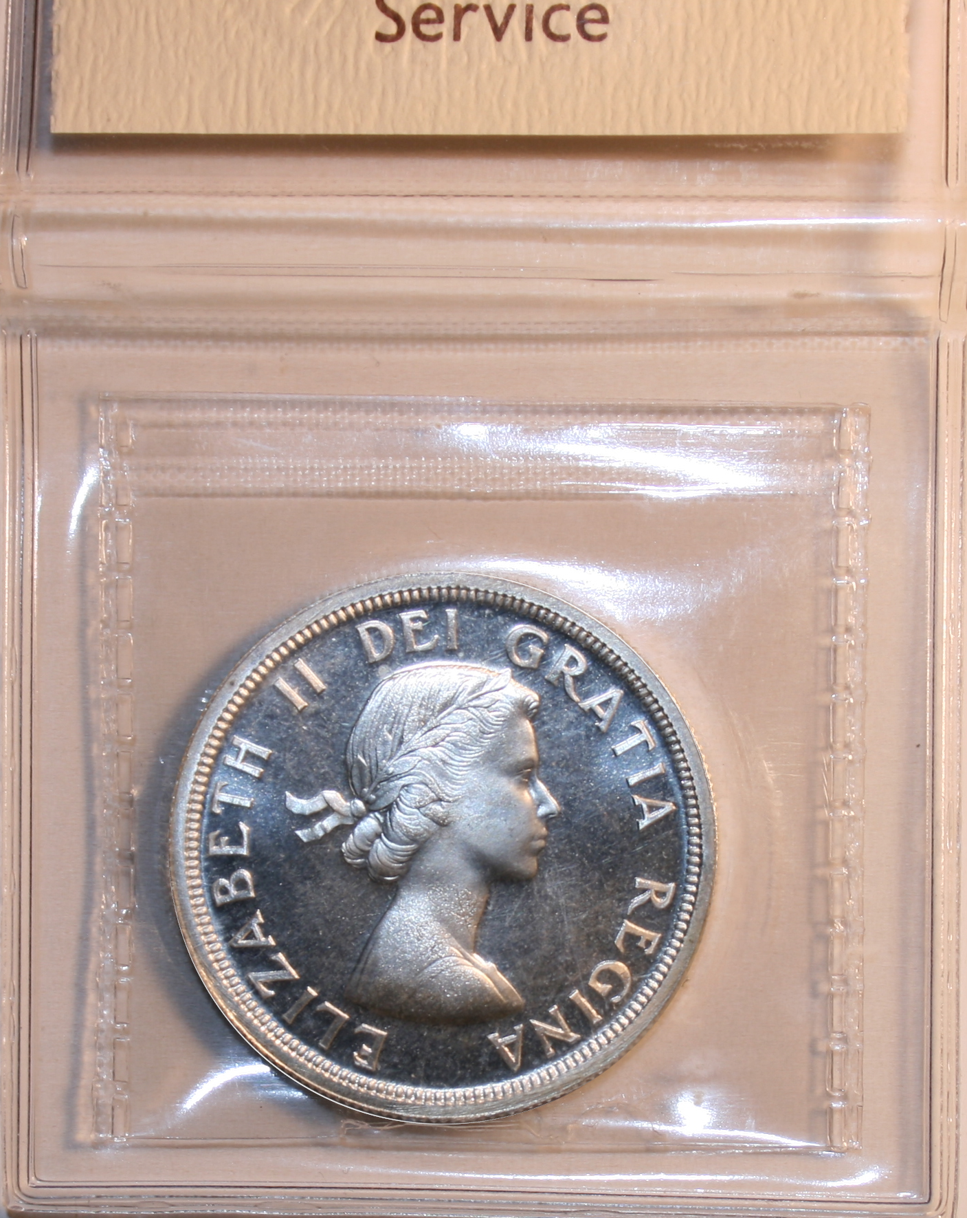 1954 Silver Dollar Certified ICCS CAMEO PL-65