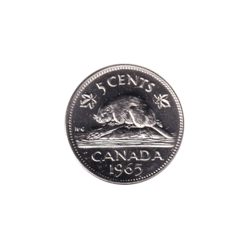 1965 5 cents Castor - BU (MS-62)