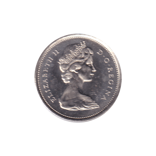 1969 25 cents nickel BU (MS-62)