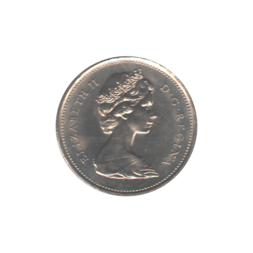 1972 25 cents BU (MS-63) CHOICE