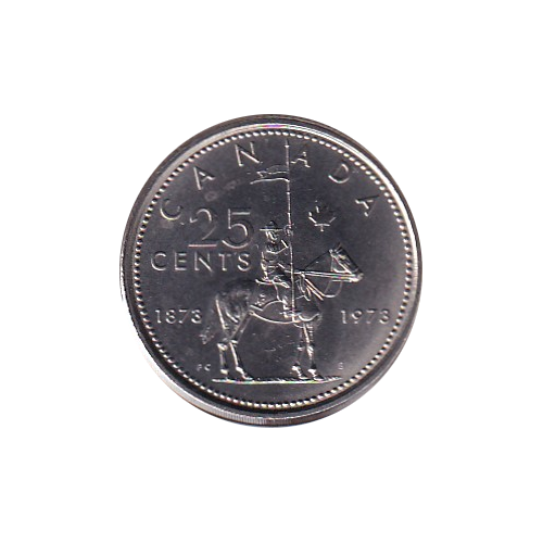 1973 25 cent SB BU (MS-62)