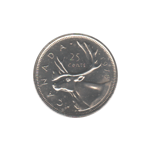 1975 25 cents BU (MS-64) CHOICE+