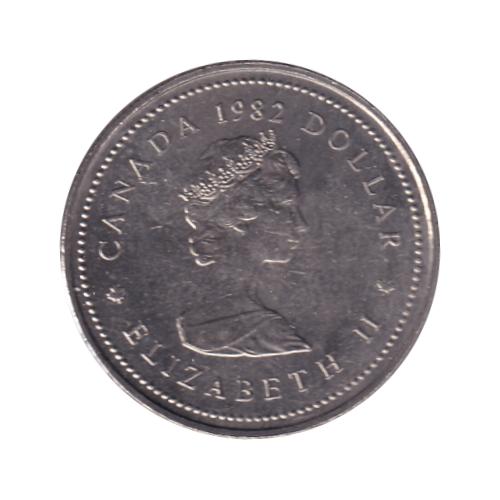 1982 Dollar ($1) Confederation BU (MS-62)