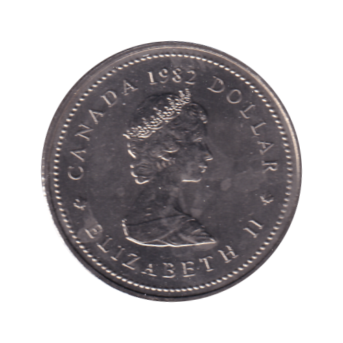 1982 Dollar ($1) Confederation BU (MS-65) - GEM 