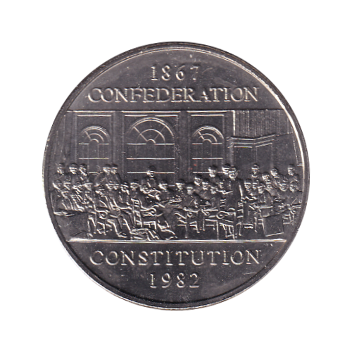 1982 Dollar ($1) Confederation BU (MS-66) - GEM +