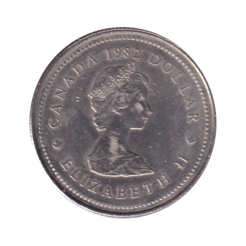 1982 Dollar ($1) Confederation BU (MS-60)