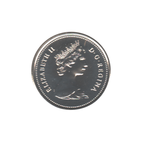 1986 25 cent NBU (PL-65) GEM