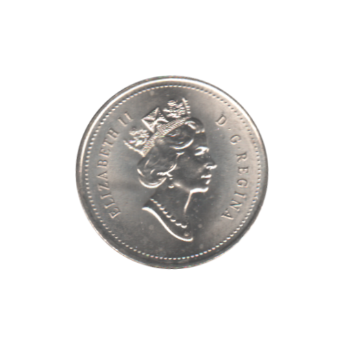 1990 25 cents BU (MS-63) - CHOICE