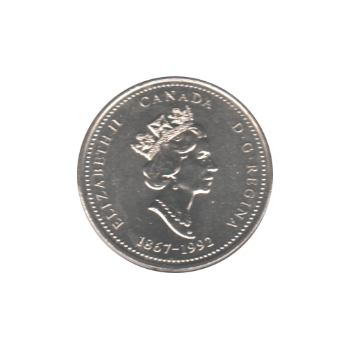 1992 25 cent Newfoundland BU (MS-63) - CHOICE
