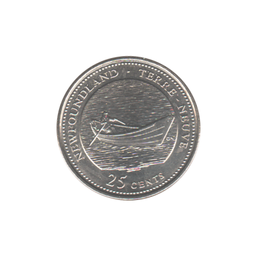 1992 25 cent Newfoundland BU (MS-63) - CHOICE