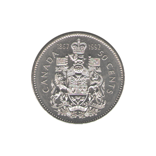 1992 50 cents BU (MS-67) Superb GEM