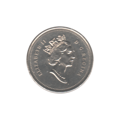 1993 25 cents BU (MS-62)