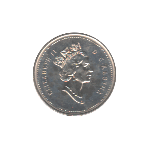 1993 25 cents BU (MS-63) - CHOICE