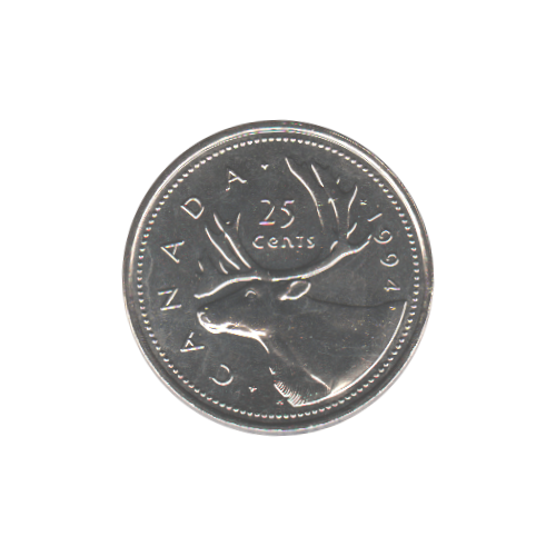 1994 25 cents BU (MS-63) - CHOICE
