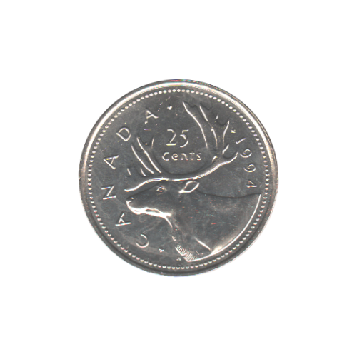1994 25 cents BU (MS-64) - CHOICE +