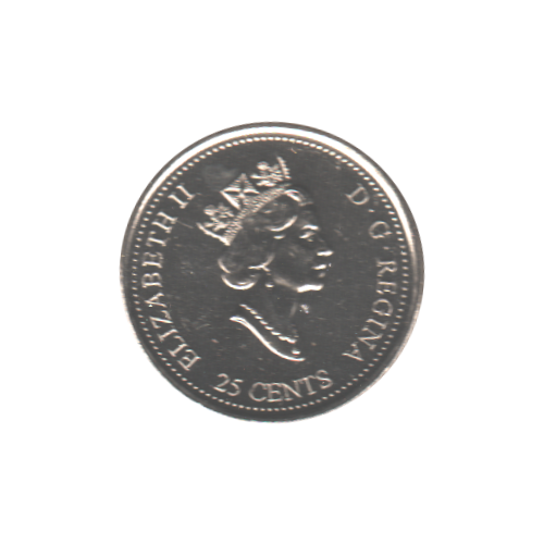 1999 25 cents JANUARY (MS-63) - CHOICE