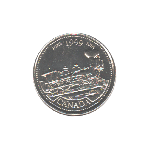 1999 25 cents JUNE (MS-63) - CHOICE