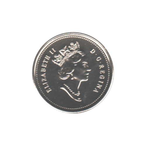 1999 25 cents NBU (PL-66) - CHOICE