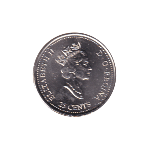 2000 25 Cents Millennium/March BU (MS-63) CHOICE