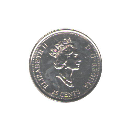 2000 25 cents Creativity/October BU (MS-62)