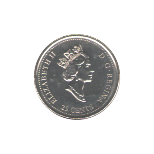 2000 25 cents Créativité BU (MS-65) - GEM