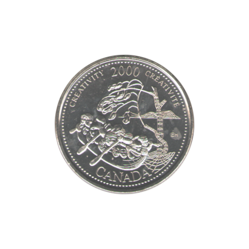 2000 25 cents Creativity/October UNC