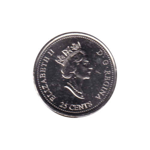 2000 25 cents Community/December BU (MS-60)