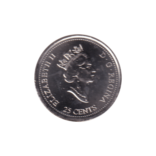 2000 25 cents Community/December BU (MS-64) CHOICE +