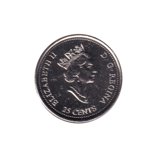 2000 25 cents Wisdom/September BU (MS-62)