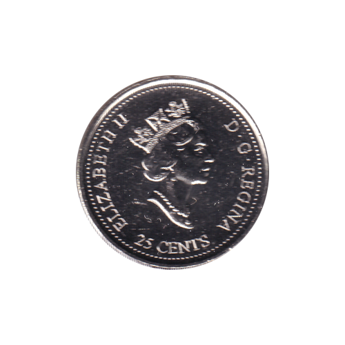 2000 25 cents Family/August BU - MINT MADE CHIP