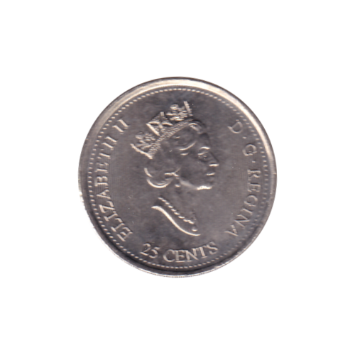 2000 25 cents Natural Heritage/May BU (MS-65) GEM