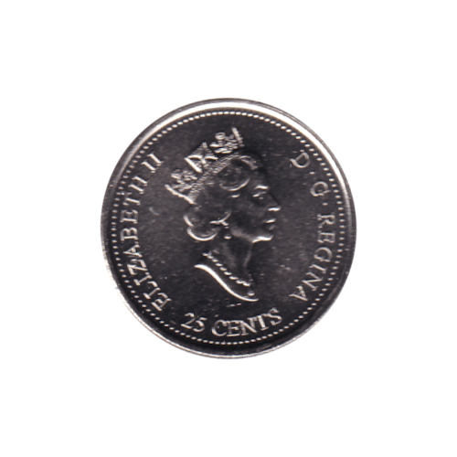 2000 25 cents Ingenuity/February BU (MS-63) CHOICE