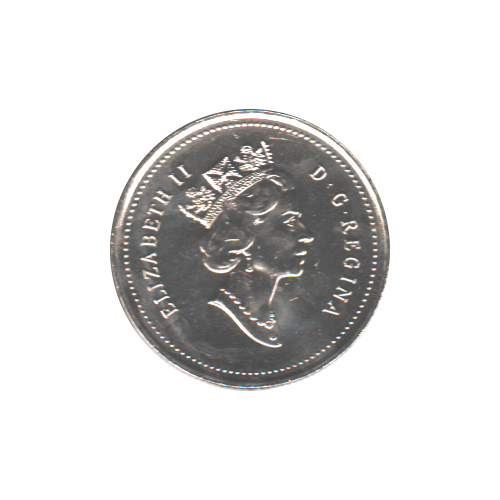 2001 No. P 25 cents BU (MS-62)