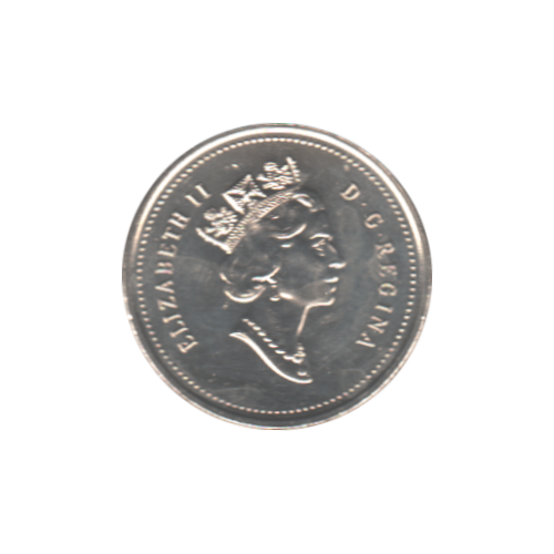 2001 No. P 25 cents BU (MS-63)