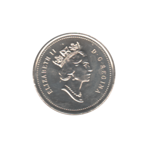 2001 No. P 25 cents BU (MS-64)
