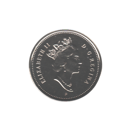 2003-P 25 cents Old Effigy BU (MS-63) - CHOICE
