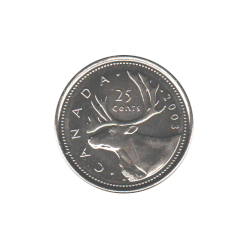 2003-P 25 cents New Effigy BU (MS-63) - CHOICE