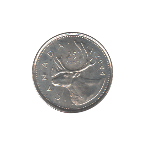 2004-P 25 cents BU (MS-63) - CHOICE