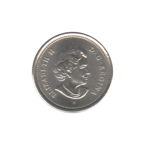 2004-P 25 cents Color Poppy UNC
