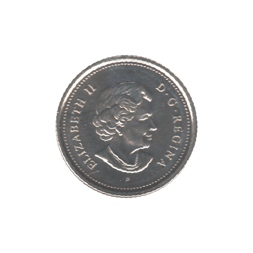 2005 25 cents Alberta BU (MS-63) - CHOICE