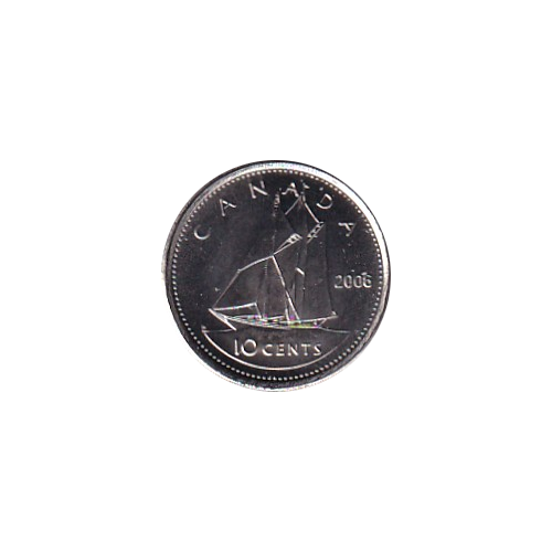 2006-P 10 cents BU (MS-65) GEM