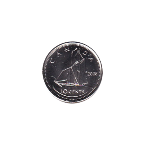 2006-P 10 cents BU (MS-67) Superb GEM