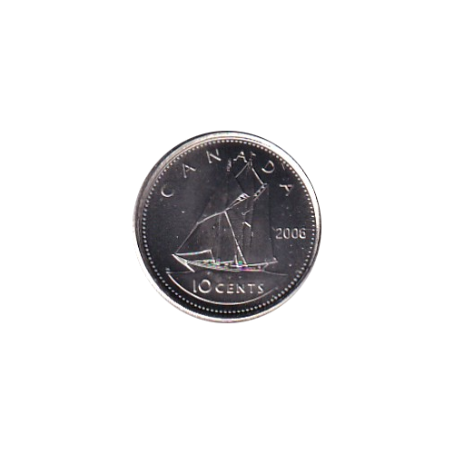 2006-P 10 cents BU (MS-69) Near Perfet GEM