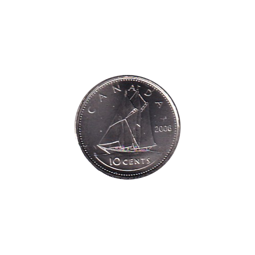 2006-P 10 cents BU (MS-70) Perfect GEM
