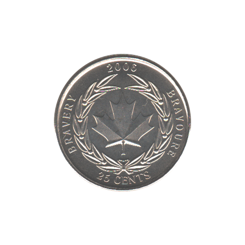 2006 25 cents BRAVOURAGE BU (MS-63) - CHOICE