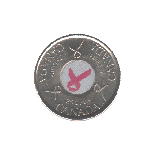 2006 25 cents PINK RIBBON BU (MS-63) - CHOICE