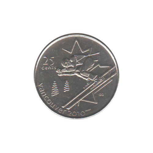 2007 25 cents ALPINE SKI BU (MS-63) - CHOICE