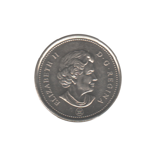 2007 25 cents BU (MS-62)