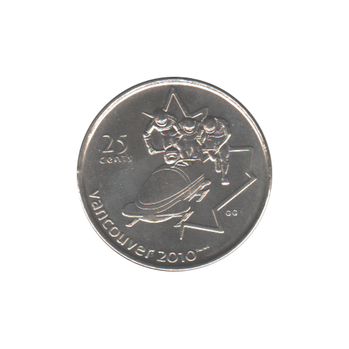 2008 25 cents BOBSLEIGH BU (MS-63) - CHOICE