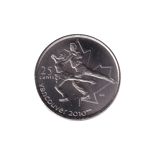 2008 25 cents Figure Skating BU (MS-64) - CHOICE +